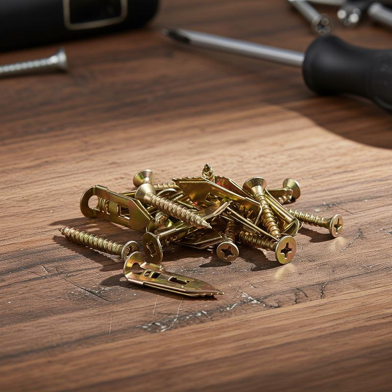 Drywall Anchor Screw - 50개 셀프 태핑 드라이월 앵커 키트,