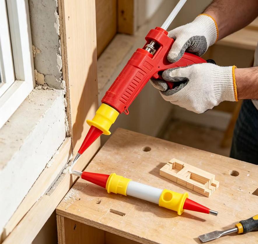Bathroom Caulk Siliconized - 22개/세트 스테인레스 스틸 코킹 노즐 어플리케이터