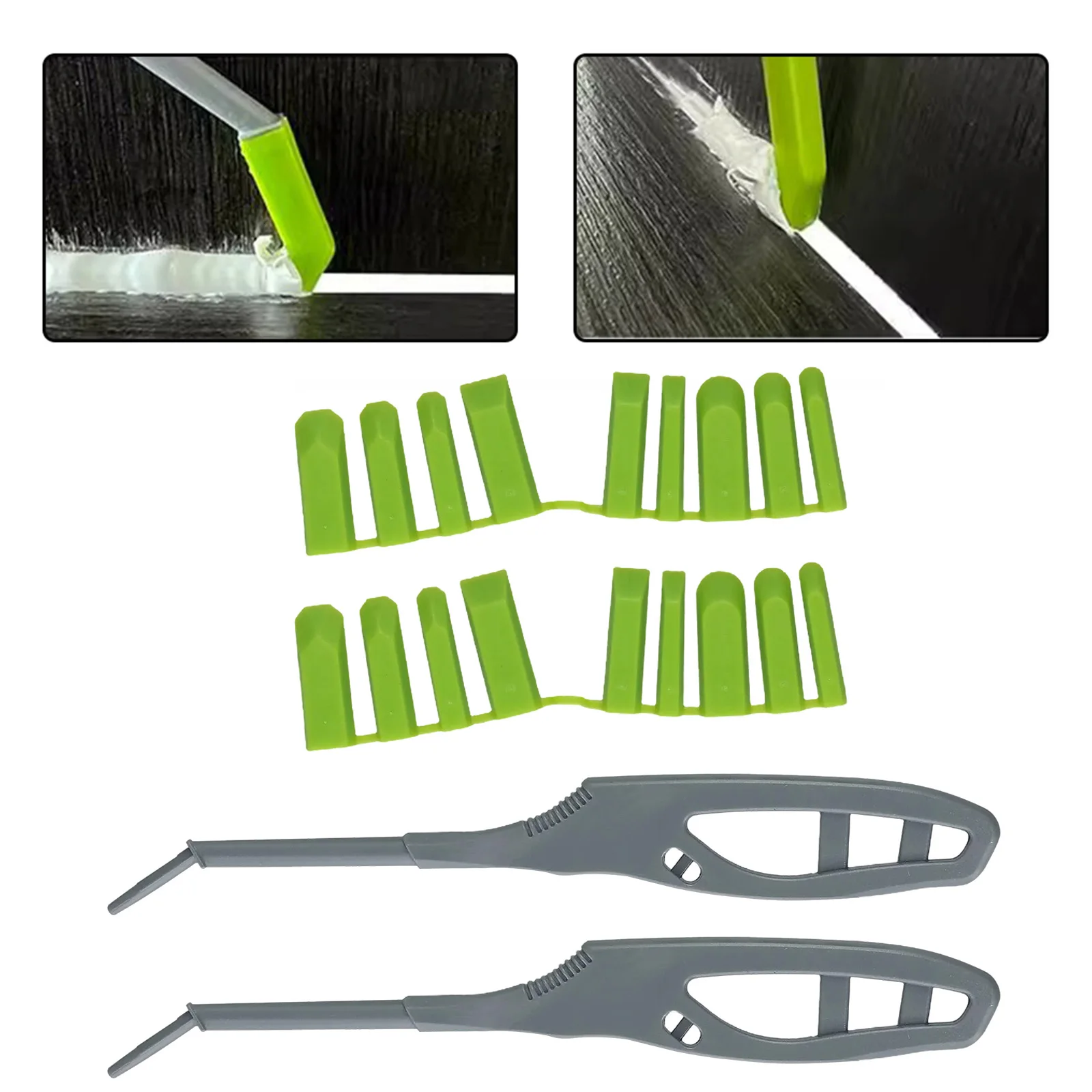 2개입 9 in 1 실리콘 줄눈 마감 도구, 9개의 교 - Bathroom Caulk Siliconized 리뷰 및 가격