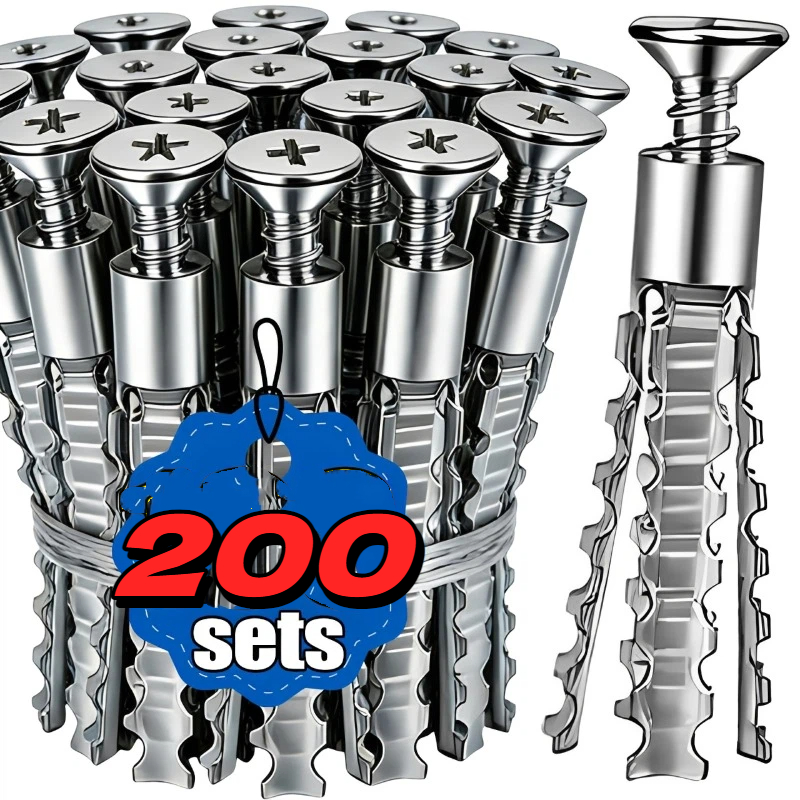 6/8mm 중공벽용 확장 파이프 금속 확장 나사 키트  - Drywall Anchor Screw 리뷰 및 가격