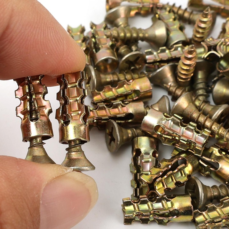 6x14mm 도어 힌지 나사 수리용 나사못 짧은 확장형 - Drywall Anchor Screw 리뷰 및 가격