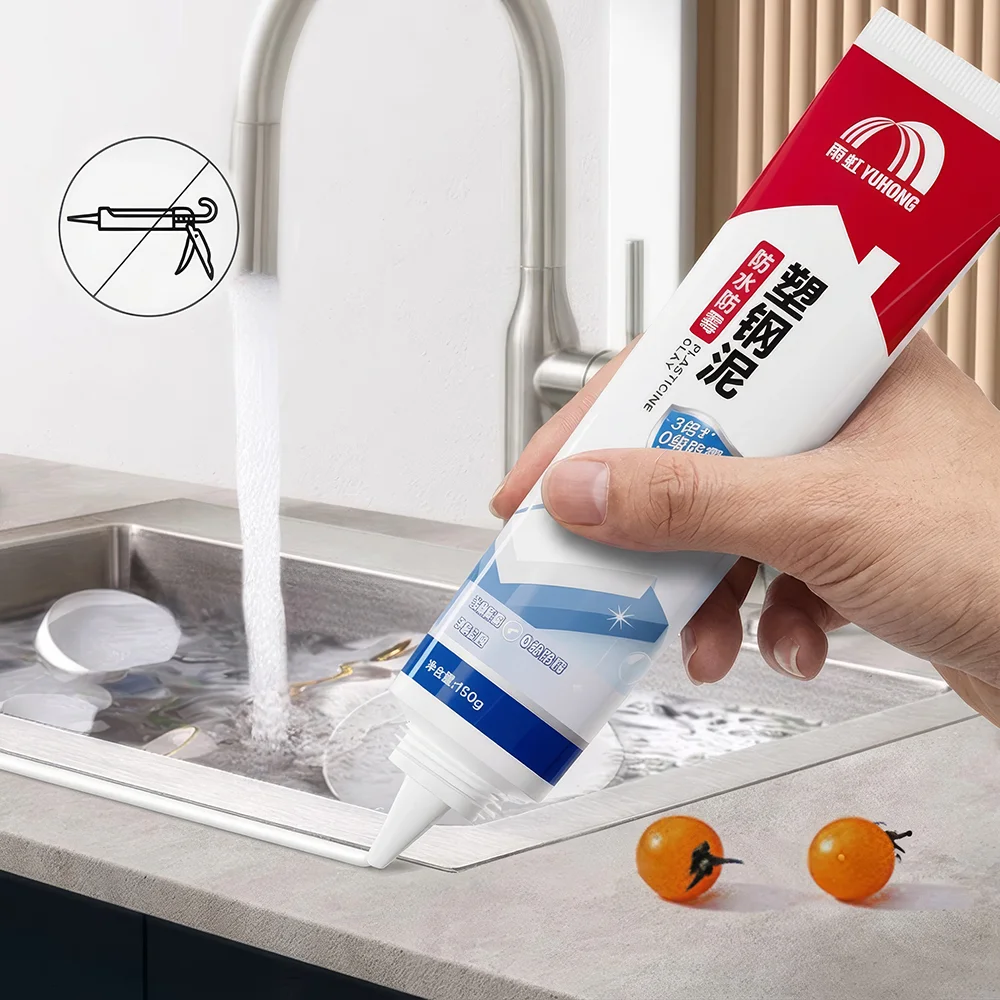150ml 플라스틱 스틸 방수 접착제 방곰팡이 누수 보 - Bathroom Caulk Siliconized 리뷰 및 가격