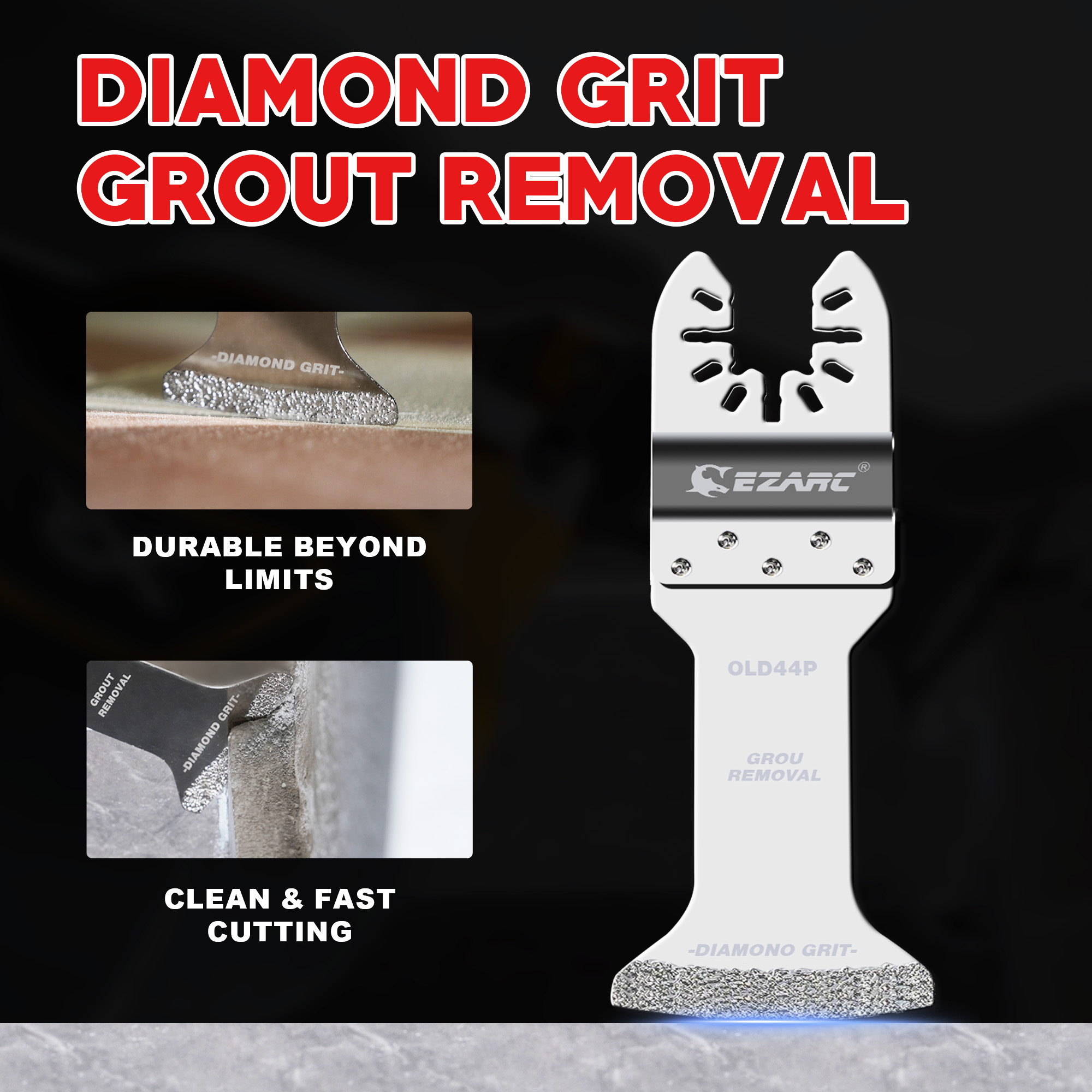 EZARC 3PC 다이아몬드 진동 멀티툴 블레이드 -  - Grout Saw Removal 리뷰 및 가격