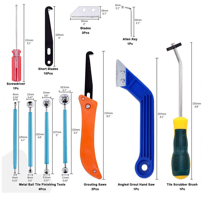그라우트 제거 도구 22 Pcs 세트 톱 블레이드 그라 - Grout Saw Removal 리뷰 및 가격