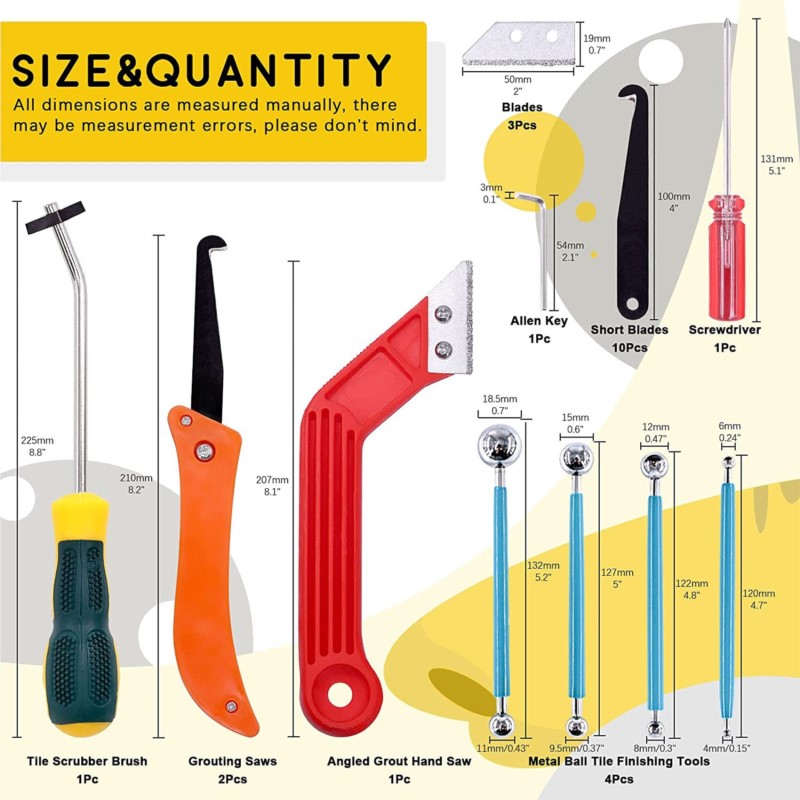 그라우트 제거 도구 22 Pcs 세트 톱 블레이드 그라 - Grout Saw Removal 리뷰 및 가격
