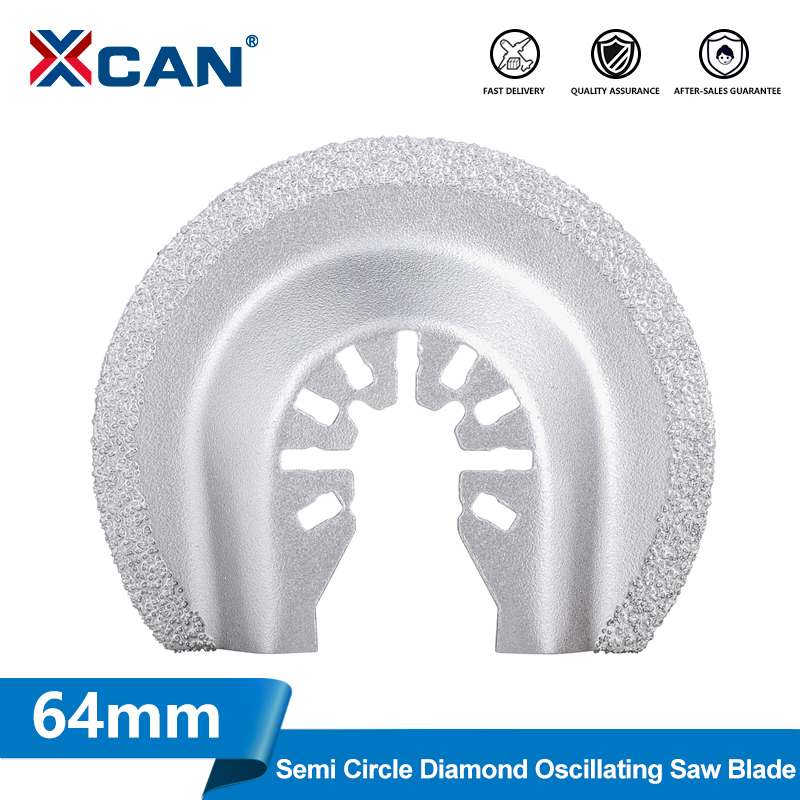 XCAN 64mm 진동 멀티툴용 절단날 1개, 반원형  - Grout Saw Removal 리뷰 및 가격