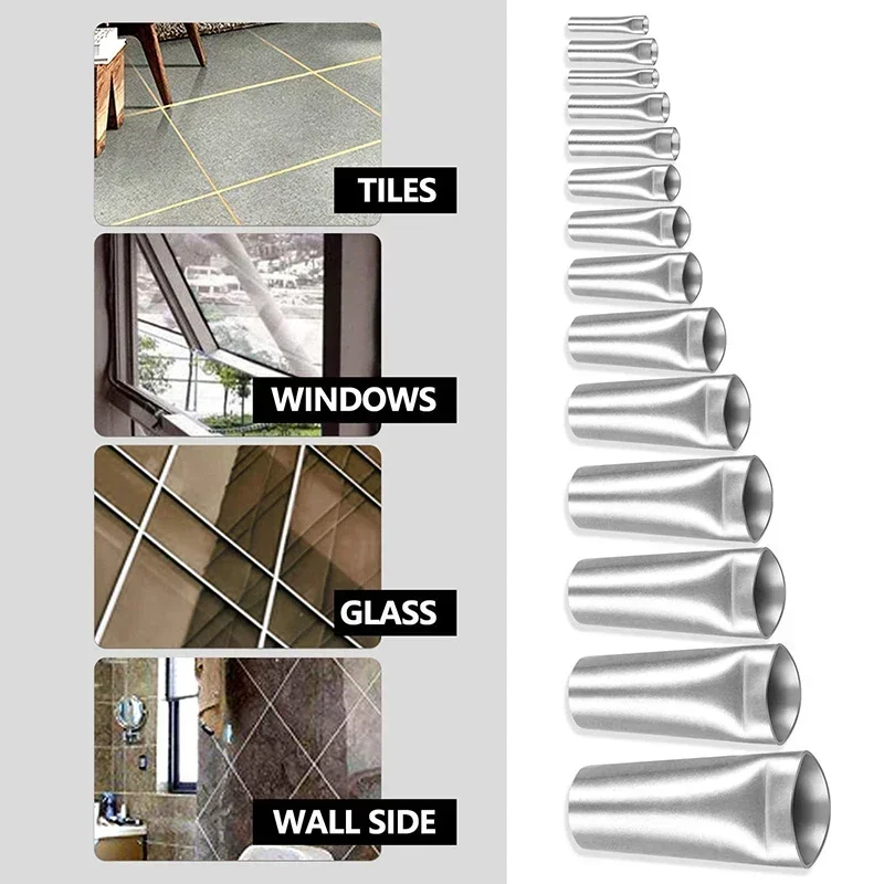 스테인레스 스틸 코크 노즐 어플리케이터, 코킹 피니셔  - Bathroom Caulk Siliconized 리뷰 및 가격