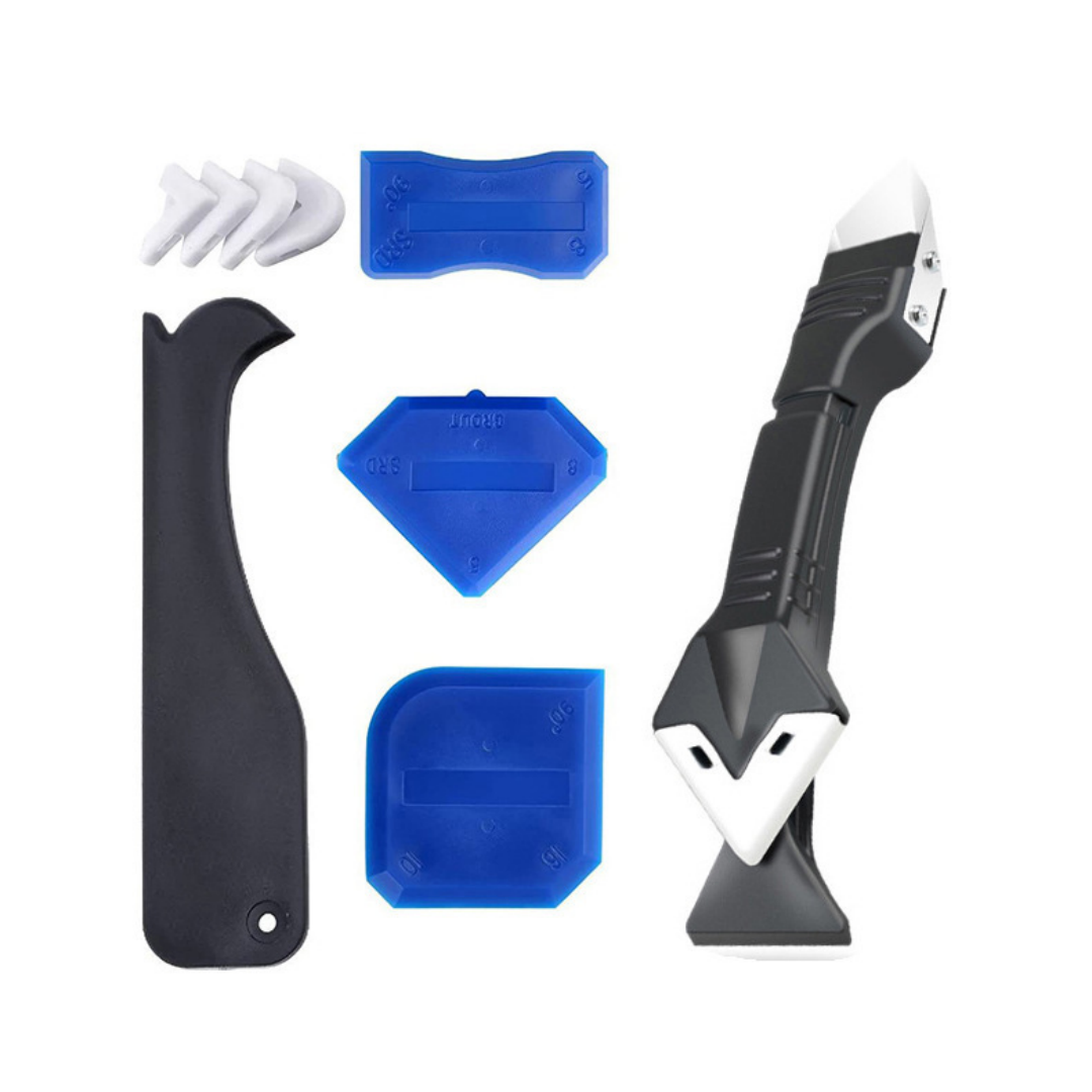 실리콘 코킹 도구 키트, 유리 접착제 각도 스크레이퍼, - Bathroom Caulk Siliconized 리뷰 및 가격